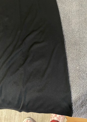 Dantelli Siyah dar  Uzun Askılı Elbise - Görsel 7