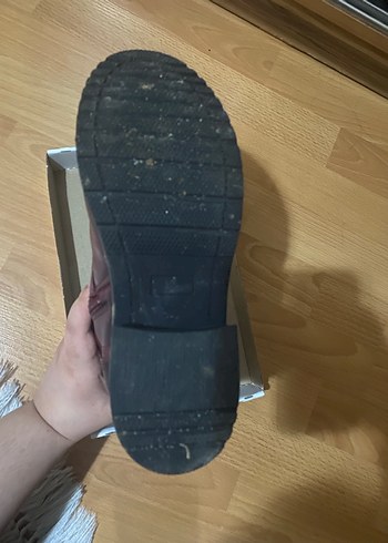 Bordo Deri Kadın Topuklu Bot - Görsel 11