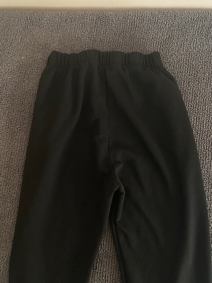 Siyah çocuk  Rahat Kesim eşofman - Görsel 4