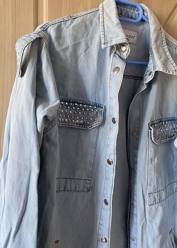m Beden Kadın Denim Ceket