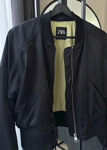 s Beden siyah Renk ZARA Bomber Ceket