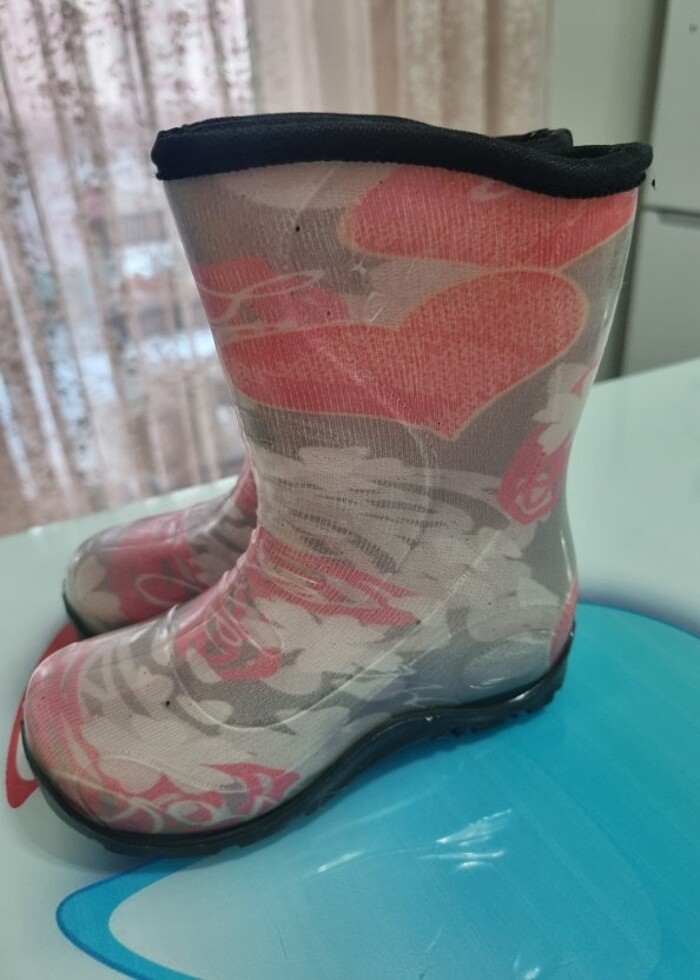 Çocuk yağmur botu 24/25 numara - Görsel 5