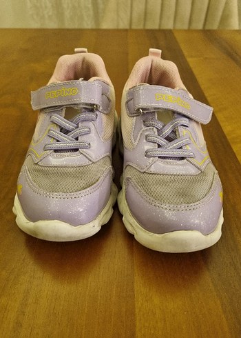 Kız Çocuk Mor Unicorn Desenli Spor Ayakkabı - Görsel 4