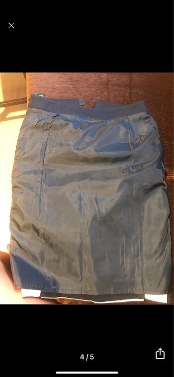 xs Beden lacivert Renk H&M etek