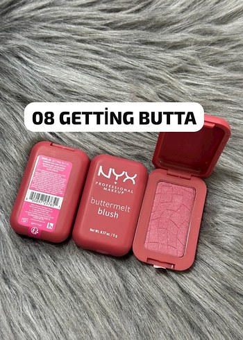 NYX Buttermelt Allık 08 Getting Butta