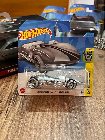 HOT WHEELS BRAILLE RACER TWIN MILL