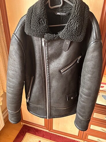 Zara erkek biker ceket