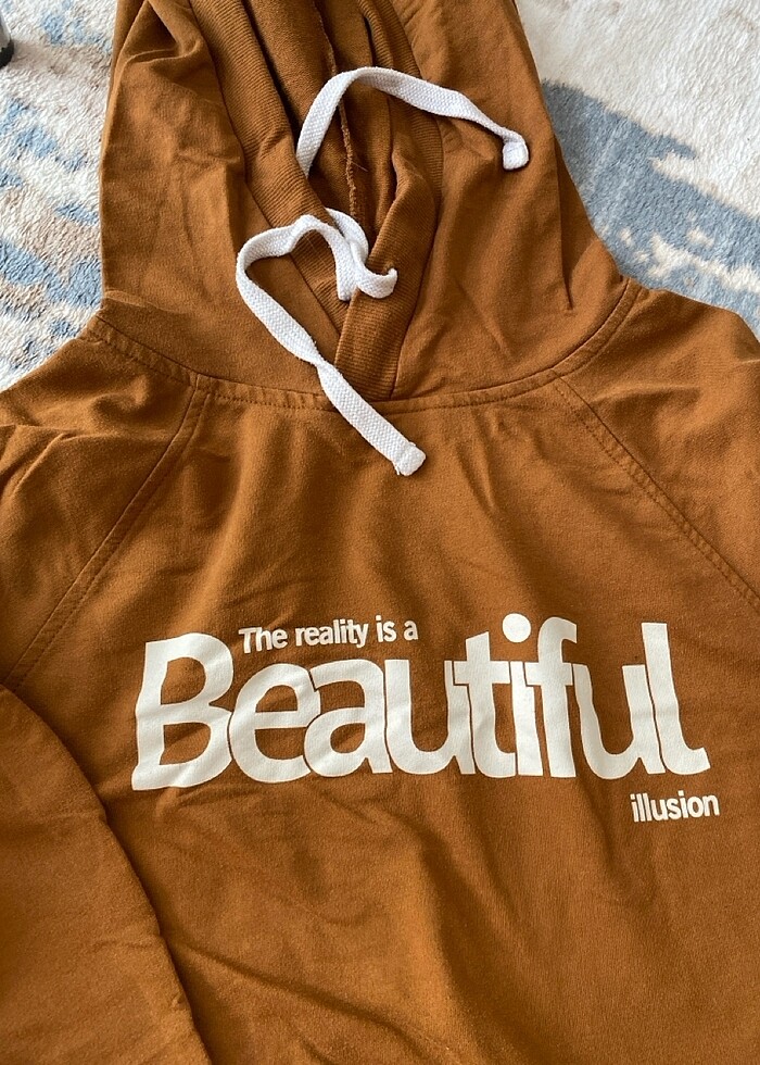 kapüşonlu kazak - Görsel 2