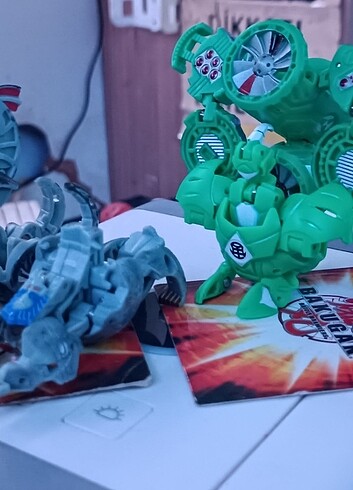 Rezerve bakugan 3 adet +fusuion