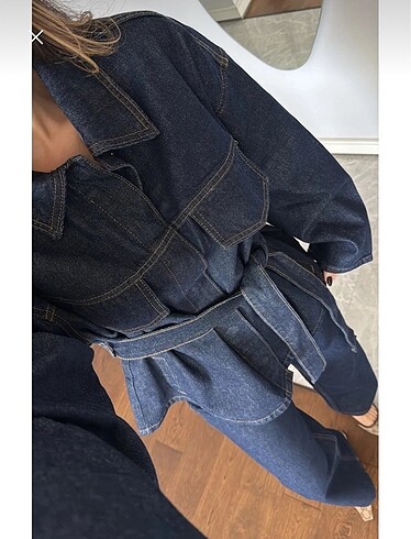 s Beden mavi Renk Denim Takım