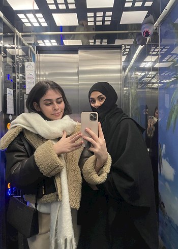 Zara Kahverengi Kürklü Deri Kadın Ceket