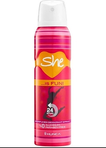 She SHE İS FUN KADIN DEODORANT 150ML