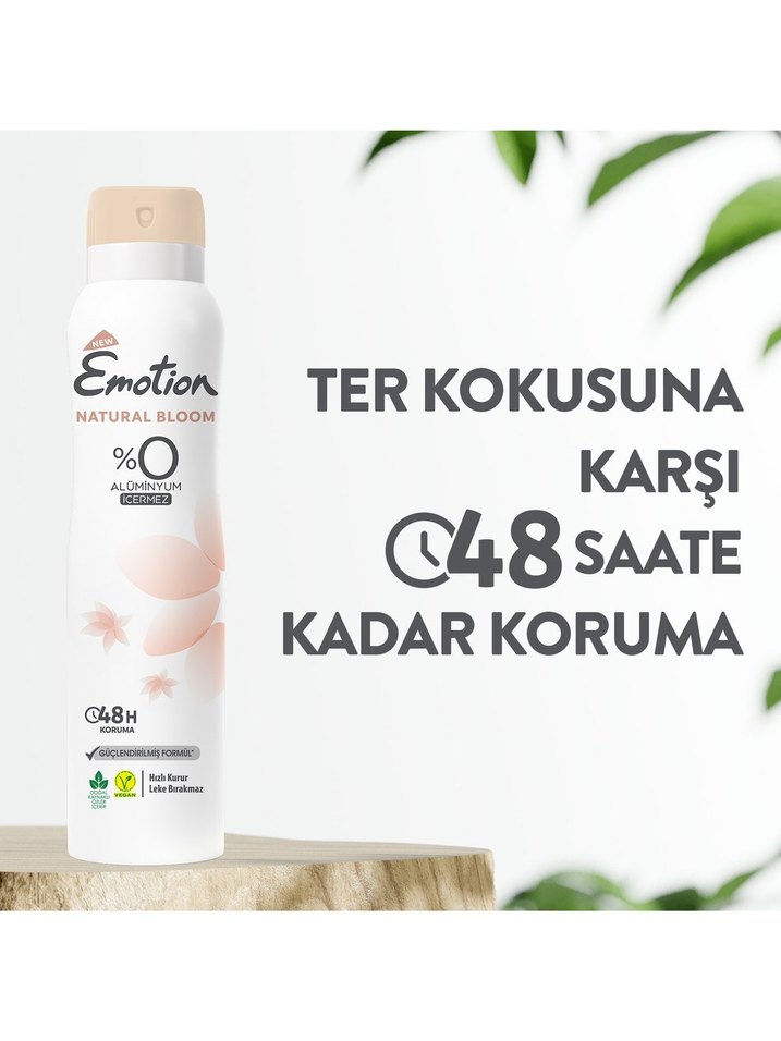 Emotion Natural Bloom Kadın Deodorant - Görsel 3