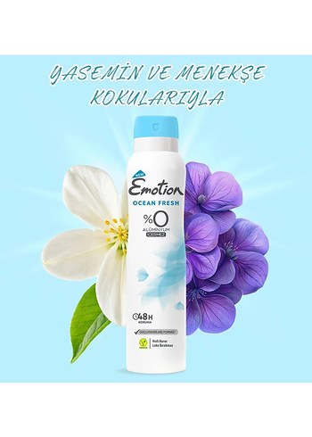 Emotion Ocean Fresh Kadın Deodorant - Görsel 5