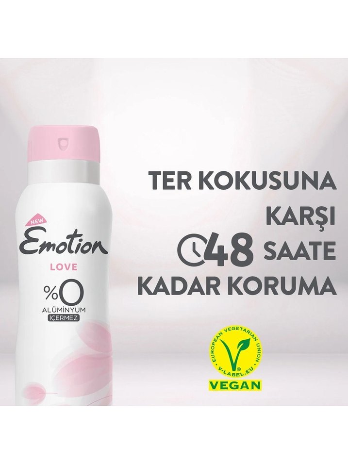 Emotion Love Kadın Deodorant %0 Alüminyum - Görsel 4