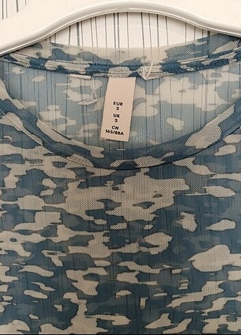 bershka tül bluz