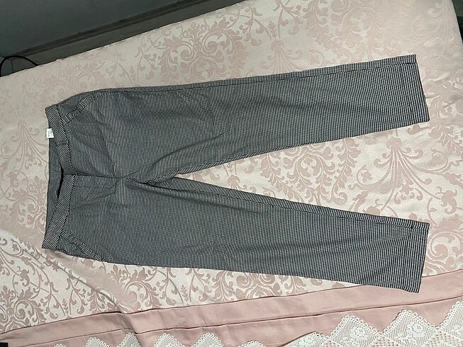 Defacto Ekose desenli pantalon