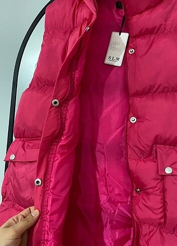 Fuşya Şişme Yelek XL Beden Sıfır Etiketli - Görsel 4