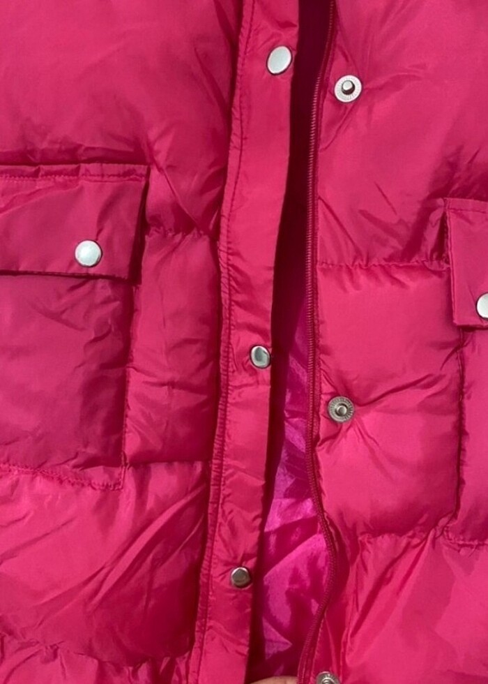 Fuşya Şişme Yelek XL Beden Sıfır Etiketli - Görsel 5