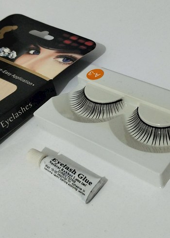Takma Kirpik Uzun Gür ve Yapıştırıcılı - Görsel 2