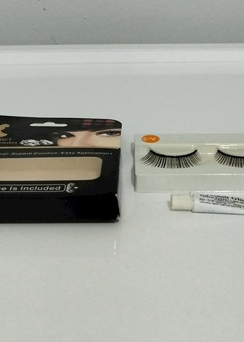 Takma Kirpik Uzun Gür ve Yapıştırıcılı - Görsel 5