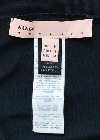 Payetli Askılı Siyah Elbise Mango - Görsel 8