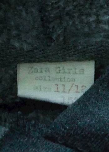Zara 11-12 Yaş Kız Çocuk Çiçekli Sweat - Görsel 8