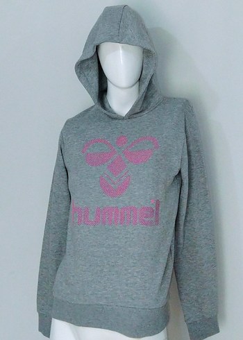 Hummel Kız Çocuk 14 Yaş Gri Sweatshirt - Görsel 3