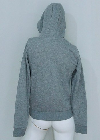 Hummel Kız Çocuk 14 Yaş Gri Sweatshirt - Görsel 6