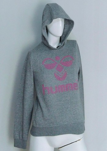 Hummel Kız Çocuk 14 Yaş Gri Sweatshirt - Görsel 2