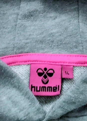 Hummel Kız Çocuk 14 Yaş Gri Sweatshirt - Görsel 7