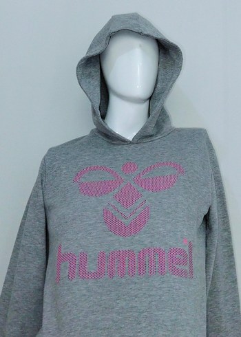 Hummel Kız Çocuk 14 Yaş Gri Sweatshirt - Görsel 4