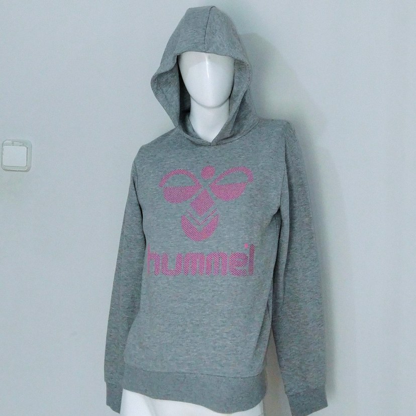 Hummel Kız Çocuk 14 Yaş Gri Sweatshirt - Görsel 3