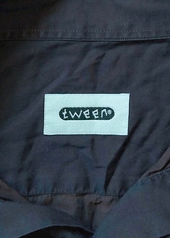 Erkek Kahverengi Gömlek Mavi Yansımalı - Görsel 8