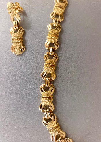 kolye küpe seti - Görsel 3