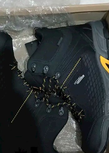 SIFIR LUMBERCAK WATERPROFF Siyah Sarı Snake Print Erkek Spor Bot - Görsel 4