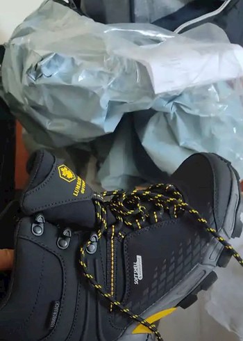 SIFIR LUMBERCAK WATERPROFF Siyah Sarı Snake Print Erkek Spor Bot - Görsel 6