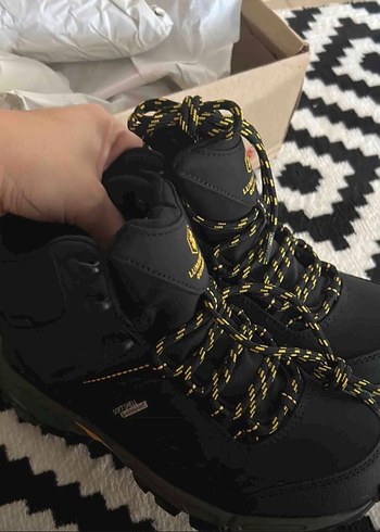 SIFIR LUMBERCAK WATERPROFF Siyah Sarı Snake Print Erkek Spor Bot - Görsel 7