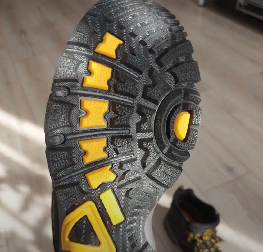 SIFIR LUMBERCAK WATERPROFF Siyah Sarı Snake Print Erkek Spor Bot - Görsel 5