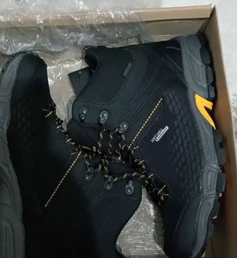 SIFIR LUMBERCAK WATERPROFF Siyah Sarı Snake Print Erkek Spor Bot - Görsel 4