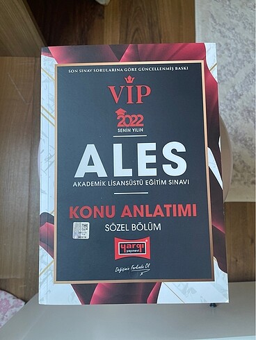 ALES 0 hiç kullanılmamış yargı yayınevi konu anlatımlı sözel böl