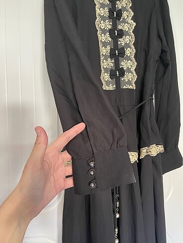 38 Beden Tesettür Vintage Model Abiye