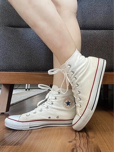 38 Beden beyaz Renk Tertemiz Original Converse