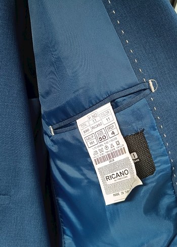 Mavi Erkek Takım Elbise - Görsel 3