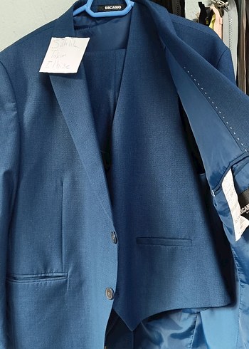 Mavi Erkek Takım Elbise - Görsel 2