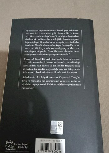 Beden Kuyucaklı Yusuf - Sabahattin Ali Roman