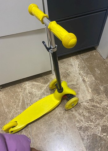 Sarı Çocuk Scooter - Görsel 8