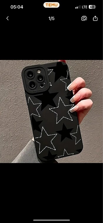 yıldızlı telefon kılıfı