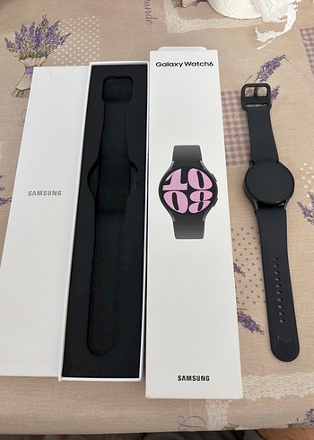 Samsung Galaxy Watch6 Siyah Akıllı Saat - Görsel 2