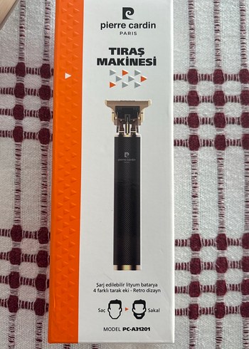 Pierre Cardin Şarjlı Tıraş Makinesi Siyah